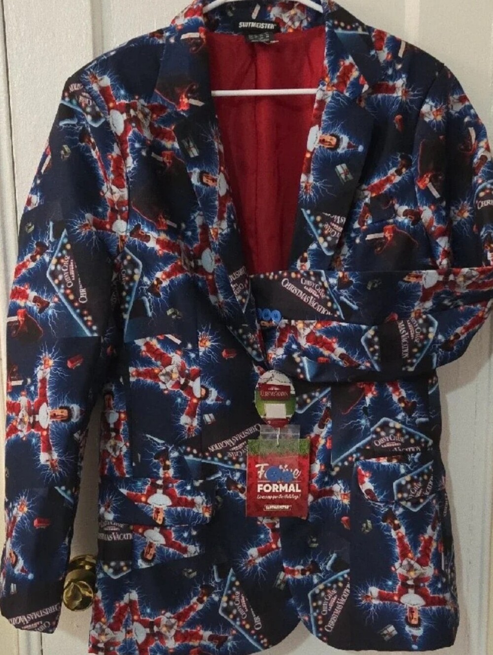NWT Suitmeister National Lampoon's Christmas Vacation Blazer Men's M 38-40